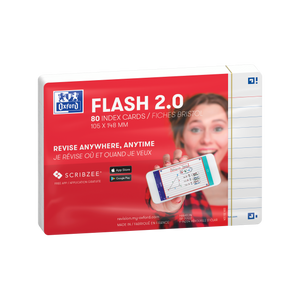 Flashcards FLASH 2.0 OXFORD Cadre Blanc